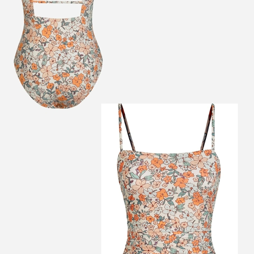 Floral One-Piece Swimsuit